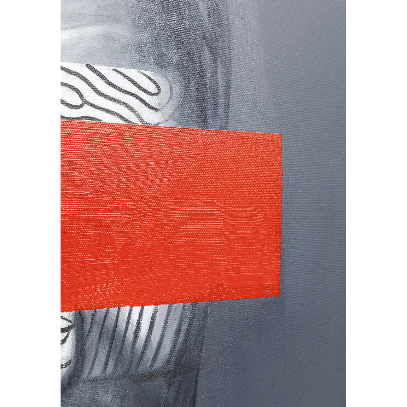 KARE Design Peinture A L Huile Frame Incognito Philosophy 80X1