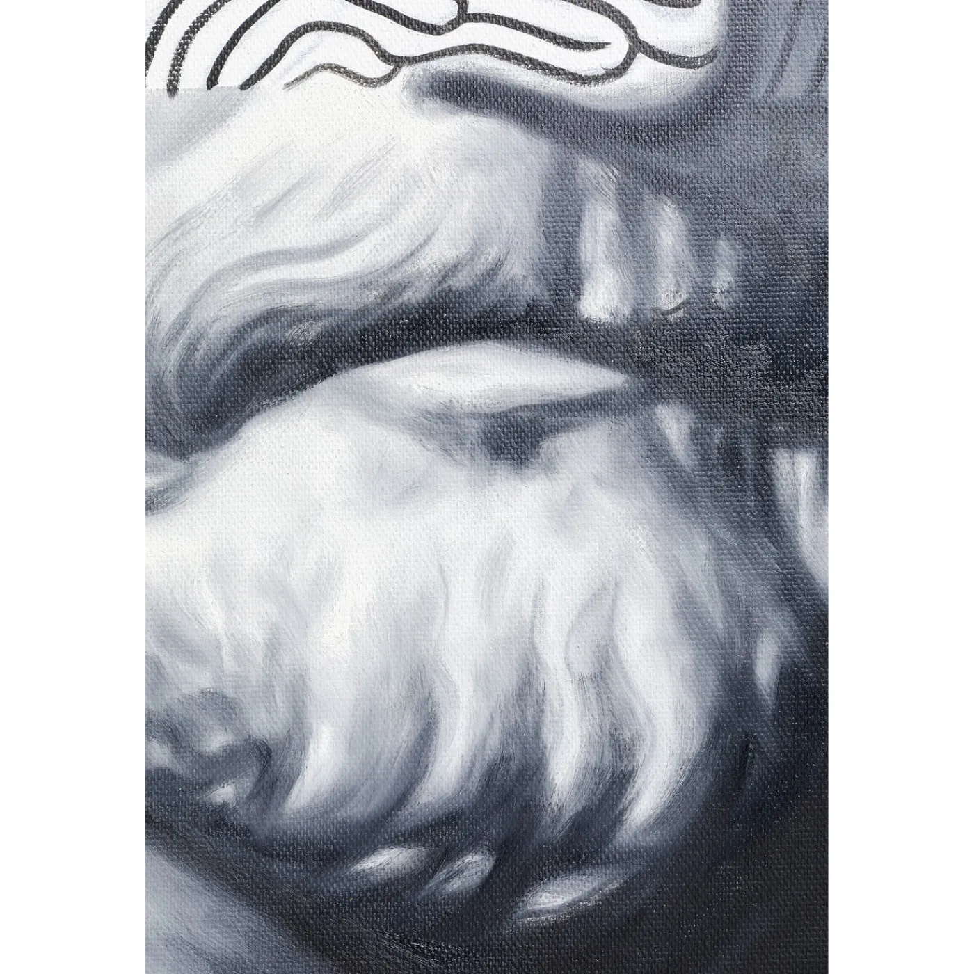 KARE Design Peinture A L Huile Frame Incognito Philosophy 80X1