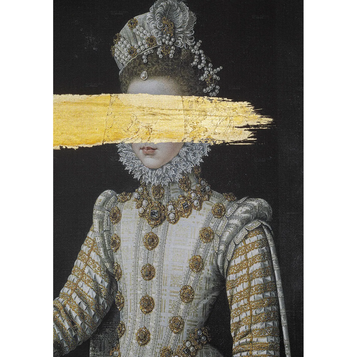 KARE Design Peinture A L Huile Frame Incognito Baroness 80X100