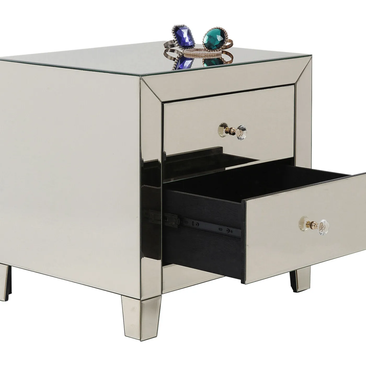 KARE Design Petite Commode Luxury Champagne 2-Tiroirs
