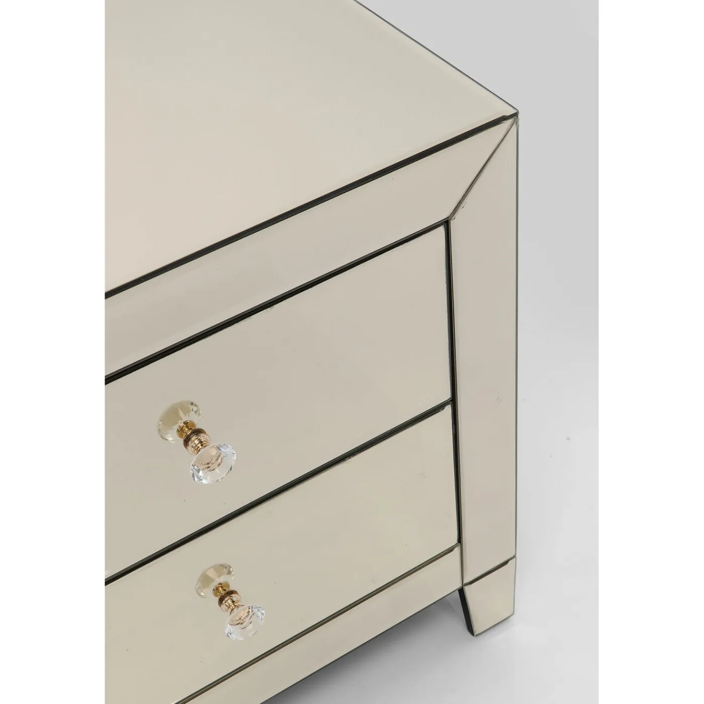 KARE Design Petite Commode Luxury Champagne 2-Tiroirs