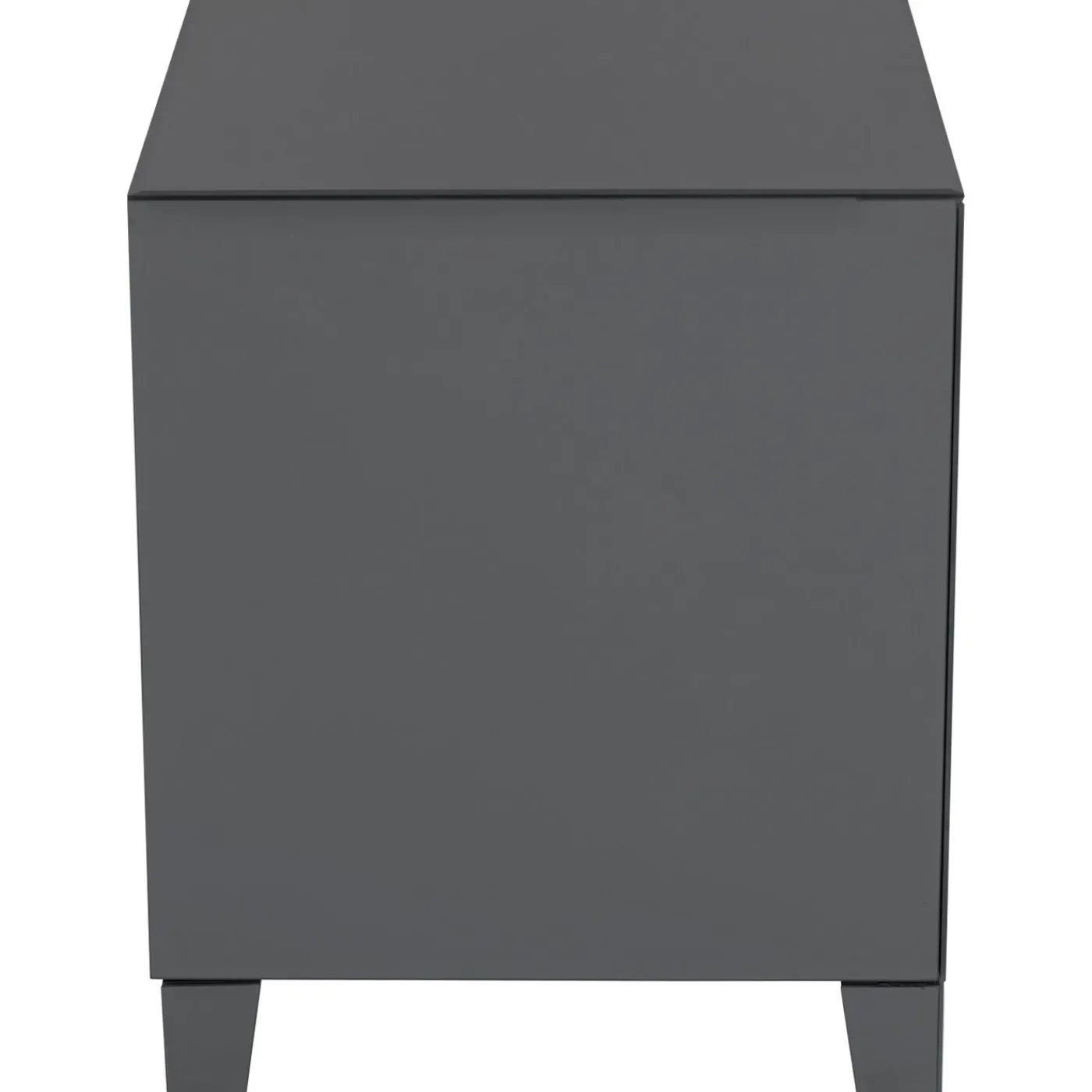 KARE Design Petite Commode Luxury Push 2 Tiroirs Gris