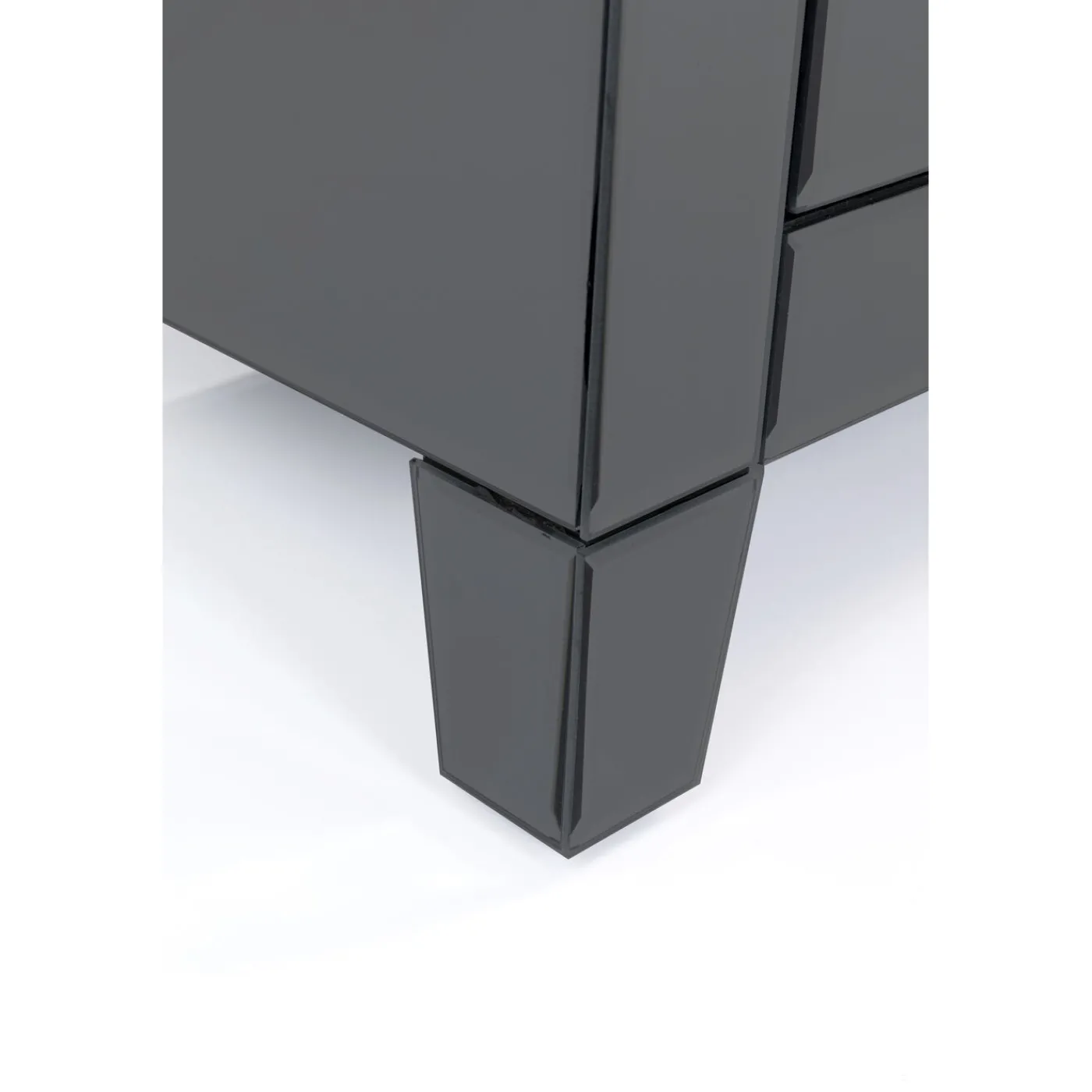 KARE Design Petite Commode Luxury Push 2 Tiroirs Gris