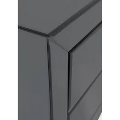 KARE Design Petite Commode Luxury Push 2 Tiroirs Gris