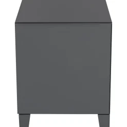 KARE Design Petite Commode Luxury Push 2 Tiroirs Gris