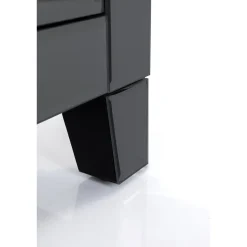 KARE Design Petite Commode Luxury Push 2 Tiroirs Gris