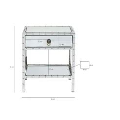 KARE Design Petite Commode Rivet