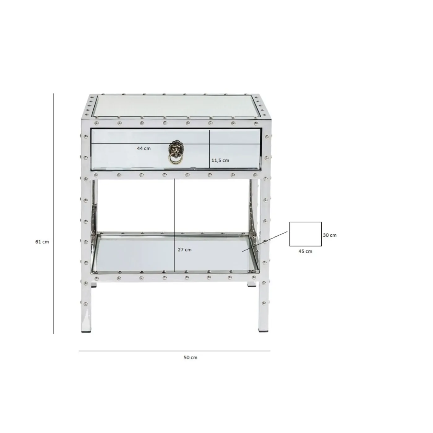 KARE Design Petite Commode Rivet