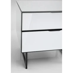KARE Design Petite Commode Soran Noir 49X50Cm