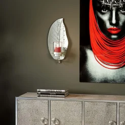 KARE Design Photophore Leaf Argent