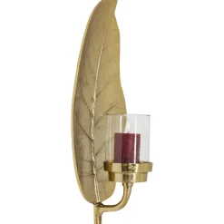 KARE Design Photophore Leaf Or