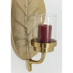 KARE Design Photophore Leaf Or