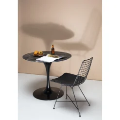 KARE Design Pied De Table Invitation Noir O60Cm