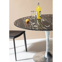 KARE Design Pied De Table Invitation Zinc O60Cm