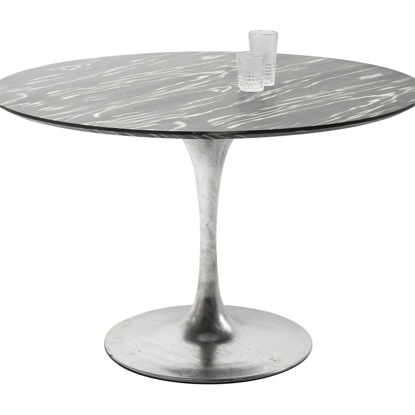 KARE Design Pied De Table Invitation Zinc O60Cm