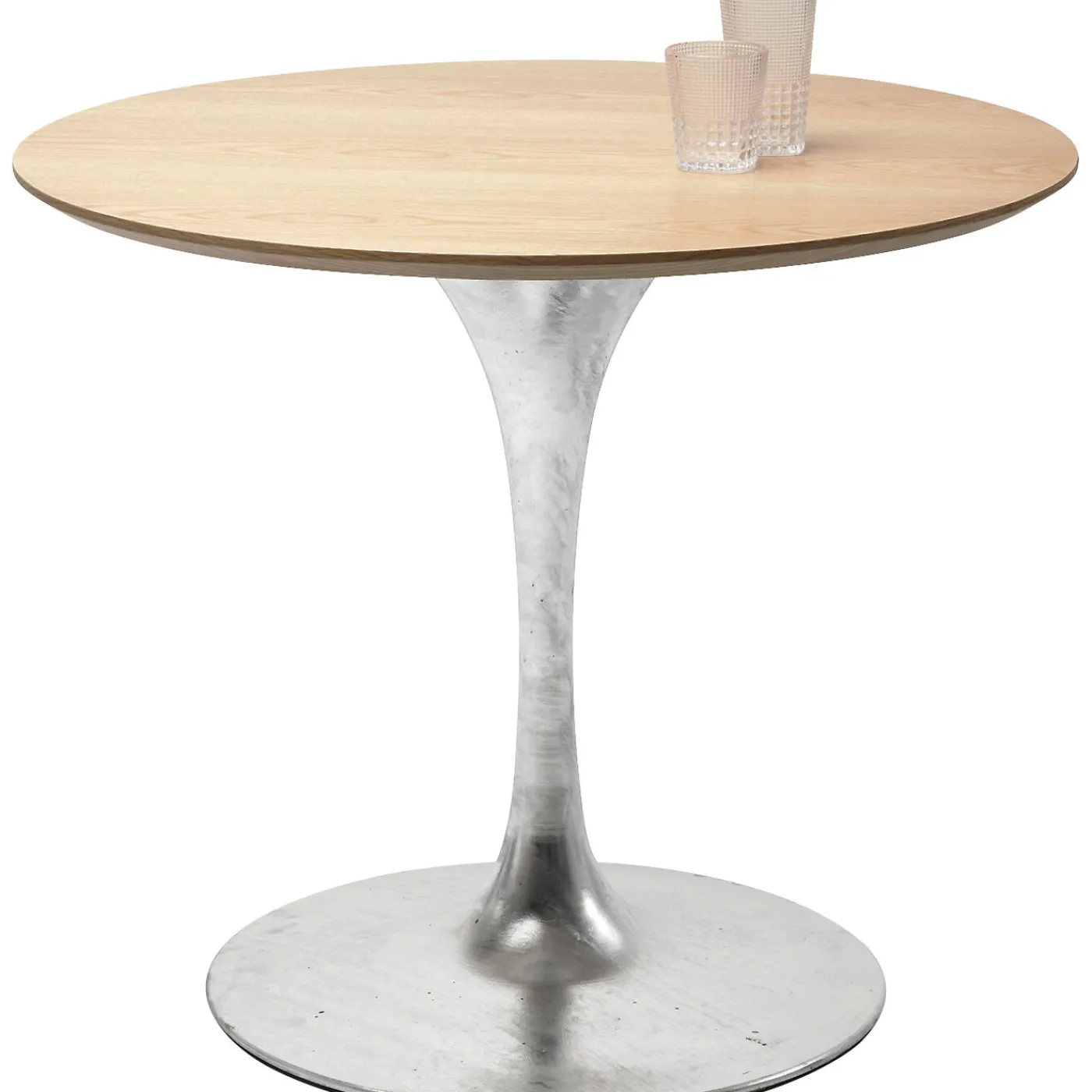 KARE Design Pied De Table Invitation Zinc O60Cm