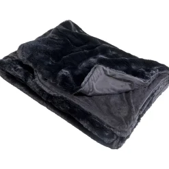 KARE Design Plaid Noir 140X200Cm