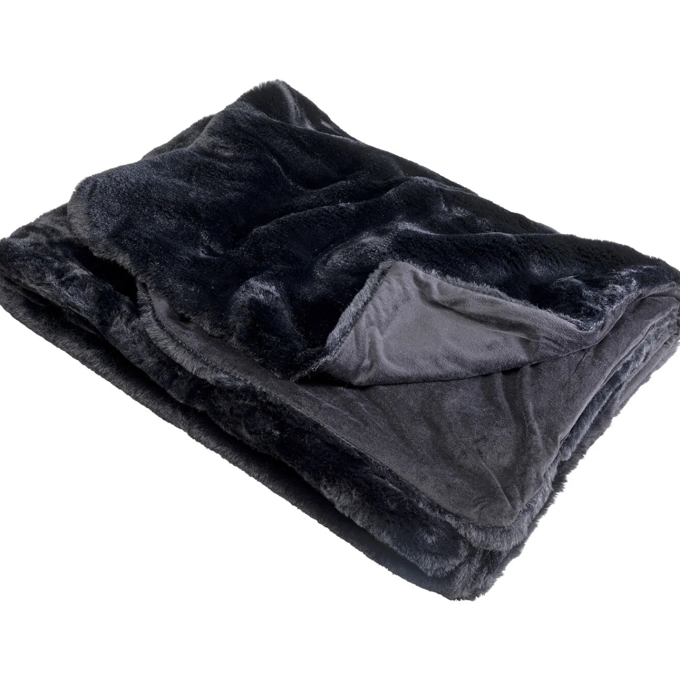 KARE Design Plaid Noir 140X200Cm