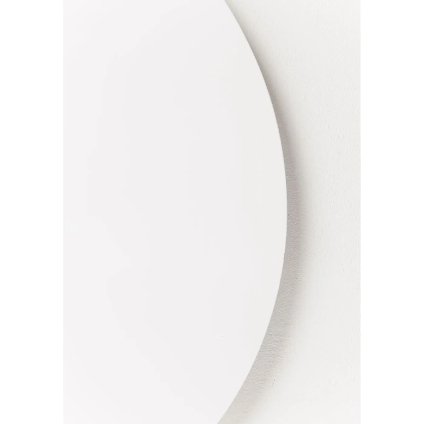 KARE Design Plateau De Table Invitation Rond Blanc O90Cm