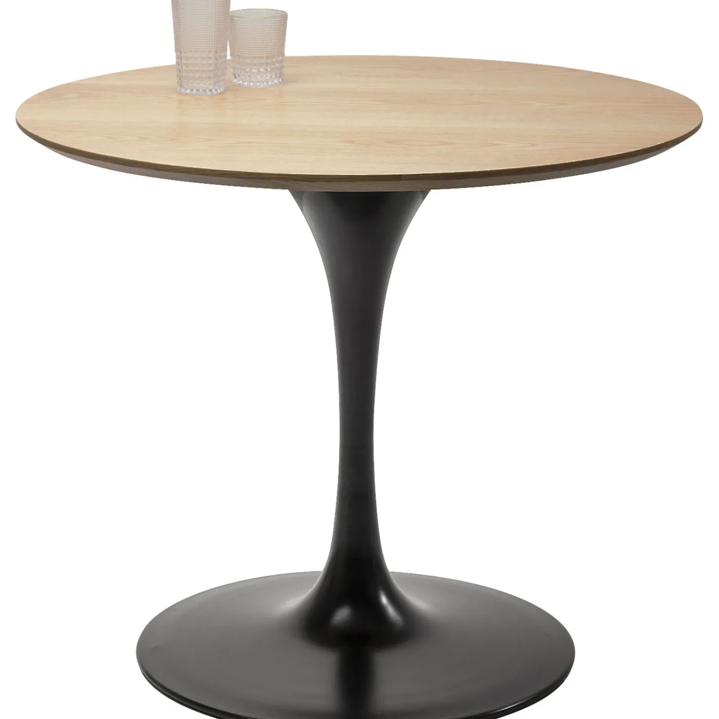 KARE Design Plateau De Table Invitation Rond Chene O90Cm