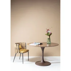 KARE Design Plateau De Table Invitation Rond Noyer O120Cm