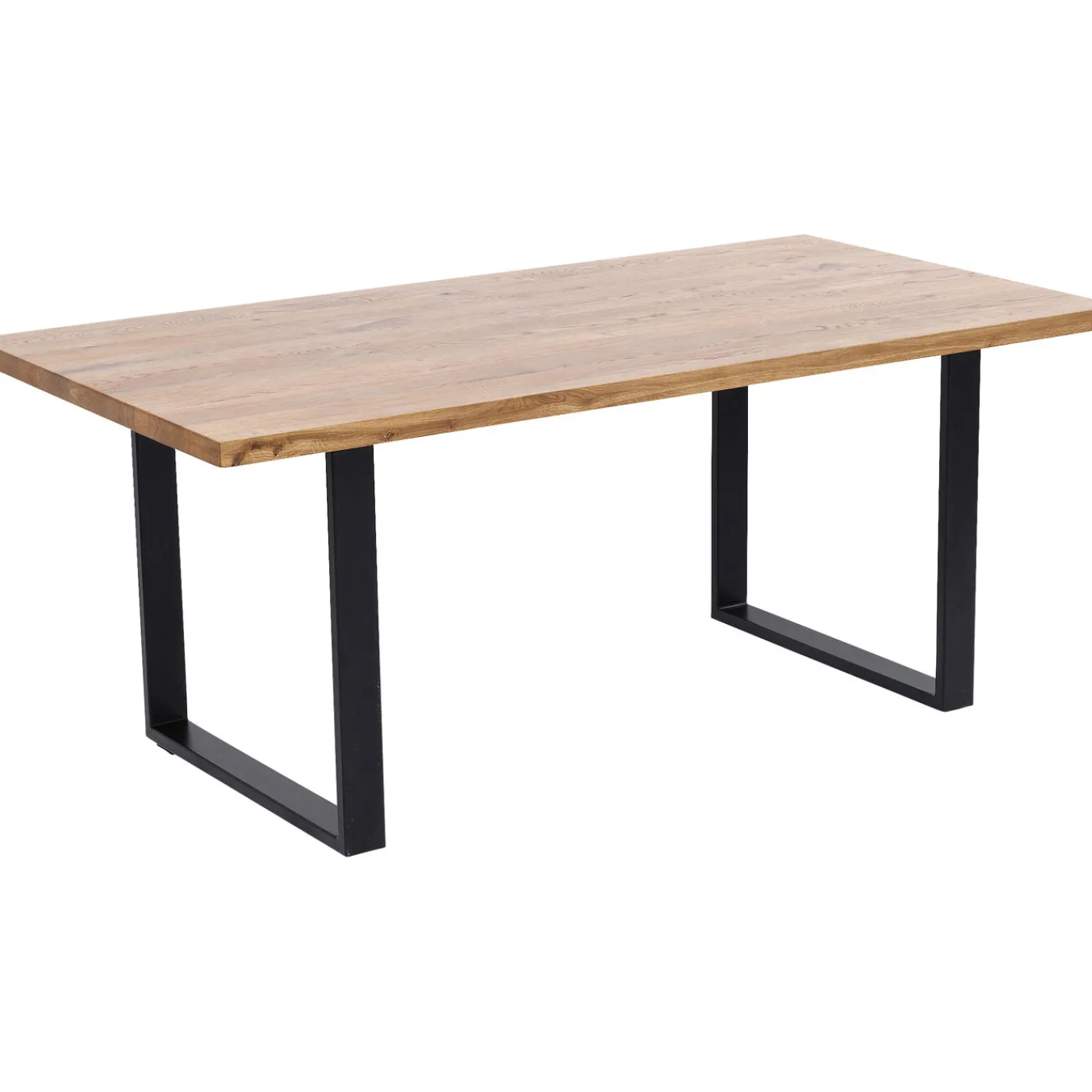 KARE Design Plateau De Table Tavola Bord Droit Chene 160X80