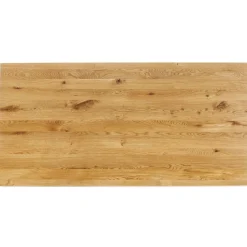 KARE Design Plateau De Table Tavola Bord Biseaute Chene 160X80