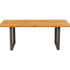 KARE Design Plateau De Table Tavola Bord Biseaute Chene 180X90