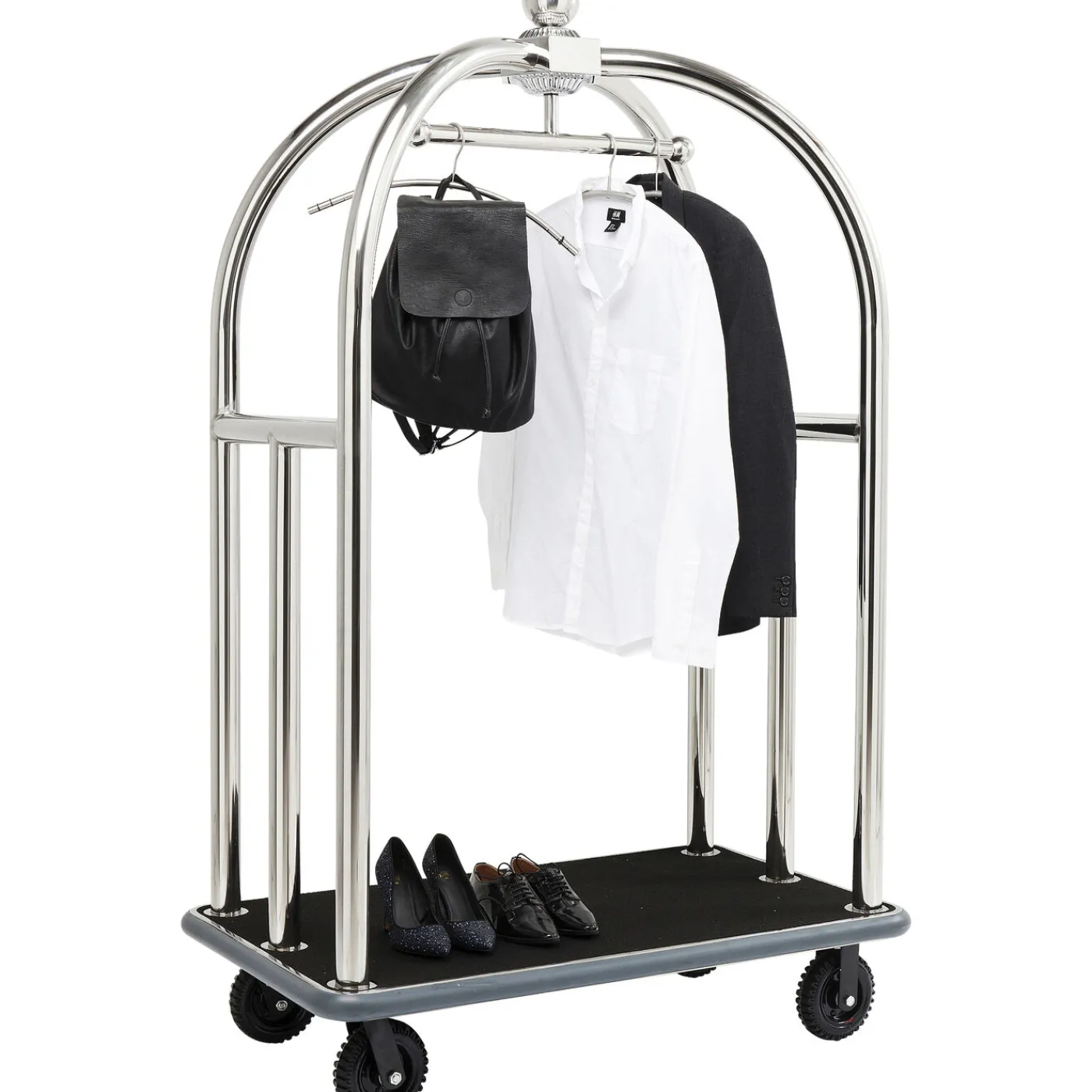 KARE Design Porte-Bagages Vip Vegas Argent