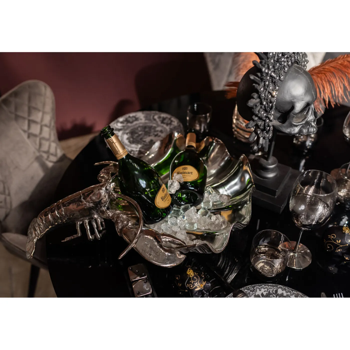 KARE Design Porte-Bouteilles Lobster