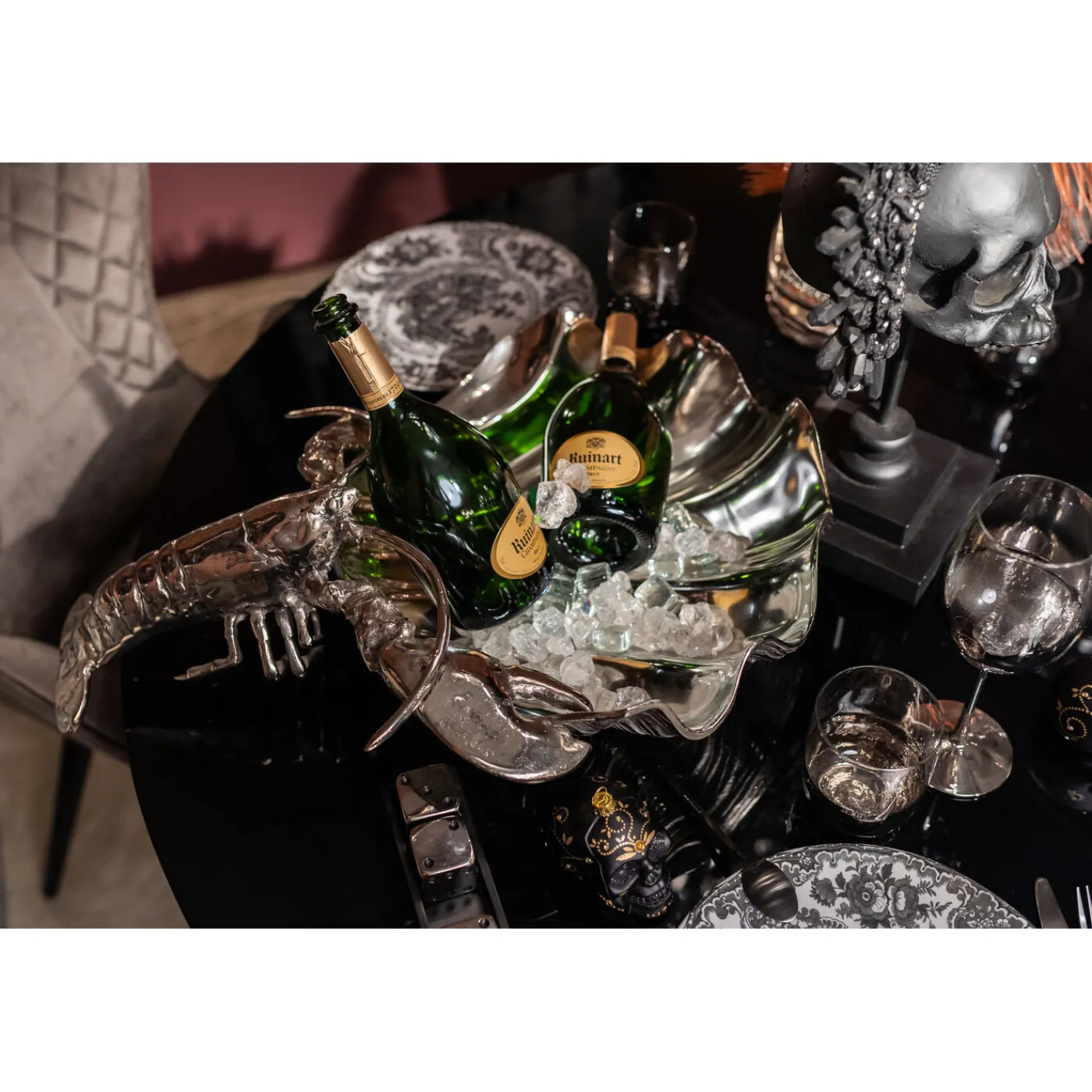 KARE Design Porte-Bouteilles Lobster