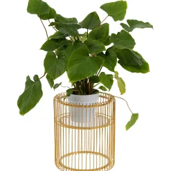KARE Design Porte-Plantes Wire Dore 44Cm