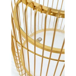 KARE Design Porte-Plantes Wire Dore 44Cm