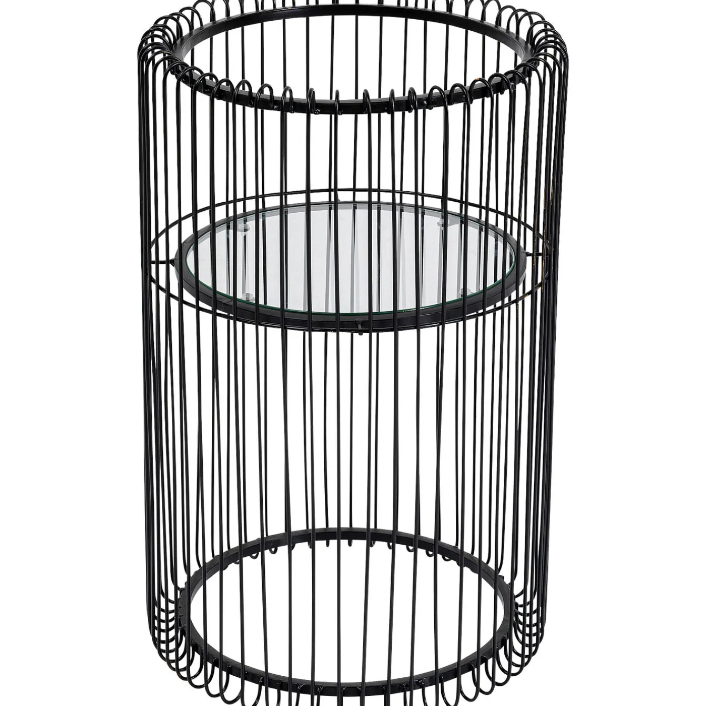 KARE Design Porte-Plantes Wire Noir 57Cm