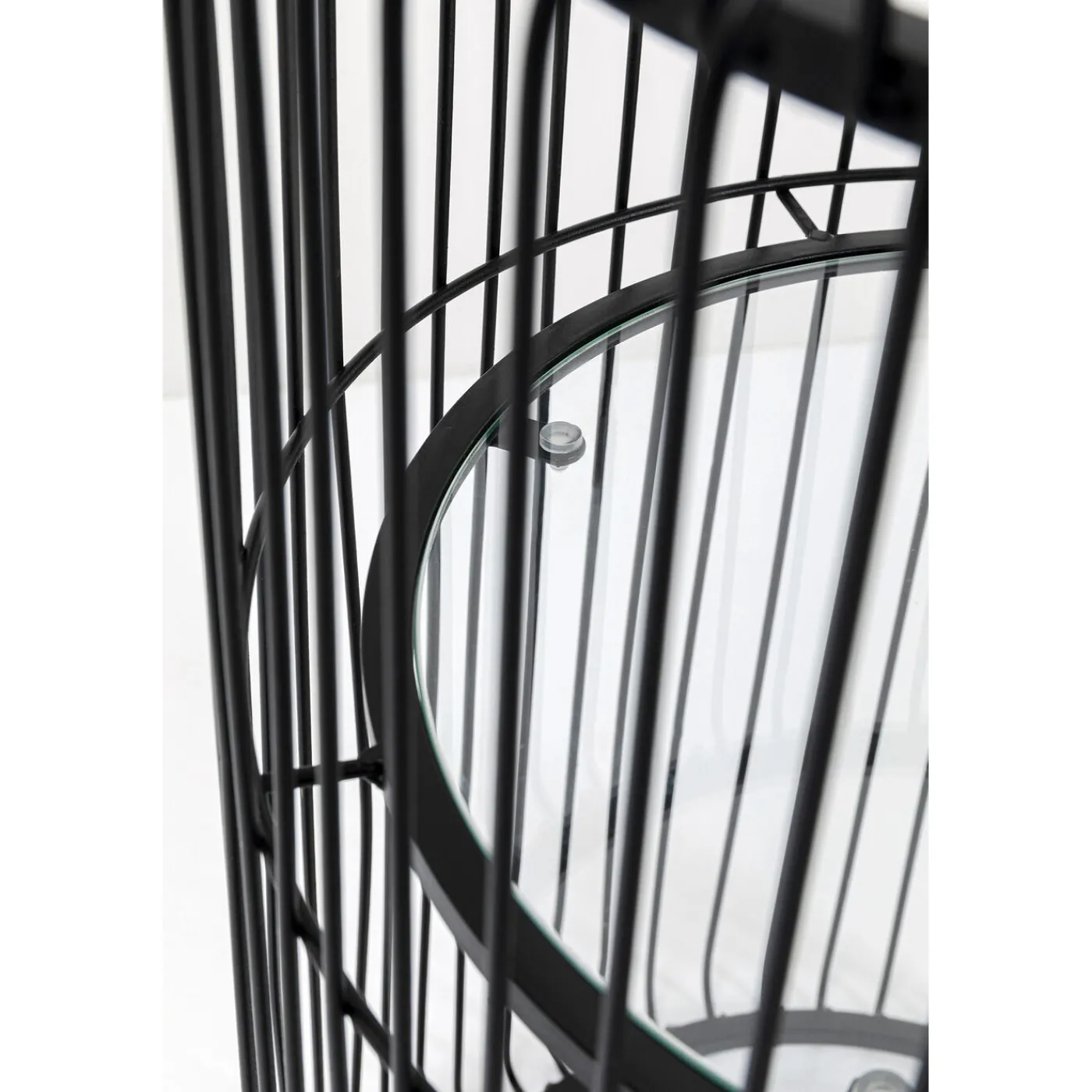 KARE Design Porte-Plantes Wire Noir 57Cm