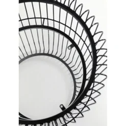 KARE Design Porte-Plantes Wire Noir 57Cm