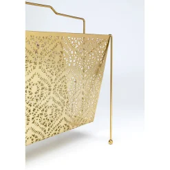 KARE Design Porte-Revues Basket Dore Gm