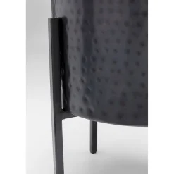 KARE Design Pot A Plantes Mynah Noir 42Cm