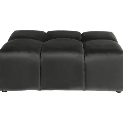 KARE Design Pouf Belami Velours Gris