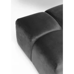 KARE Design Pouf Belami Velours Gris