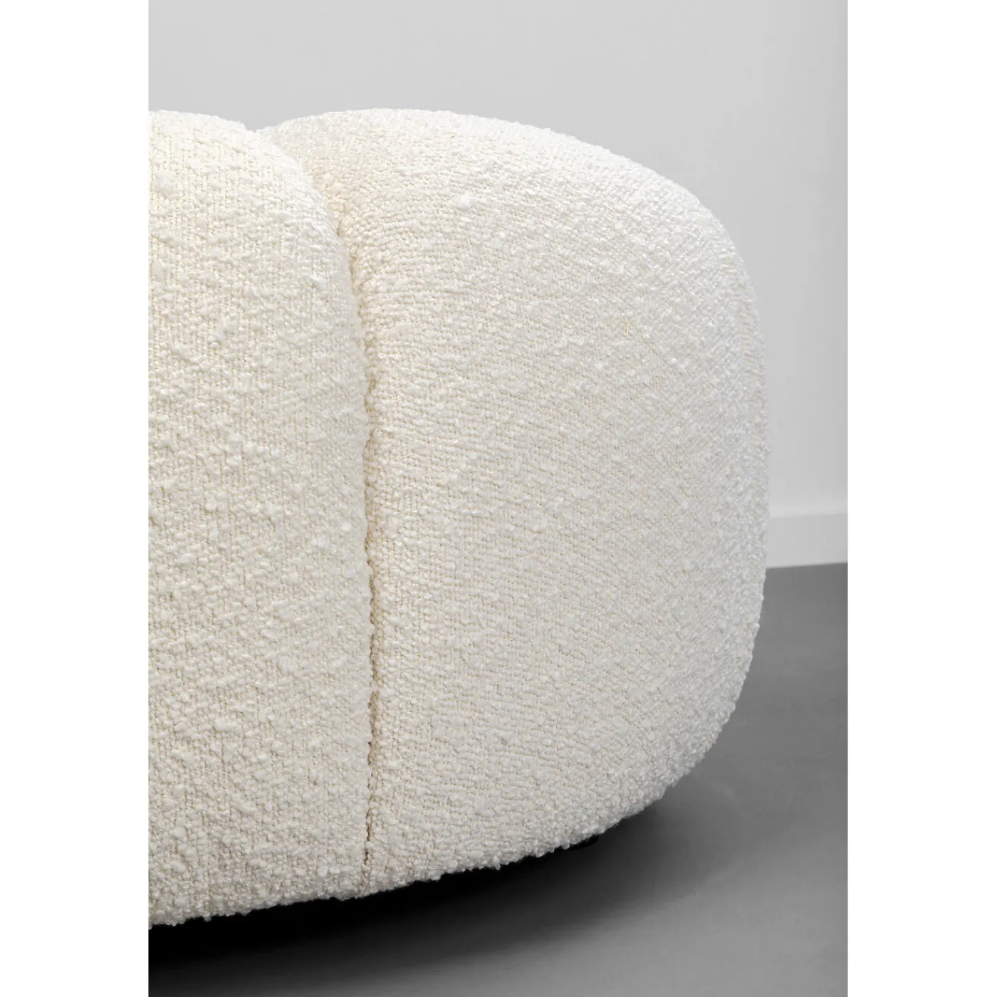 KARE Design Pouf Peppo Lounge Blanc O76Cm