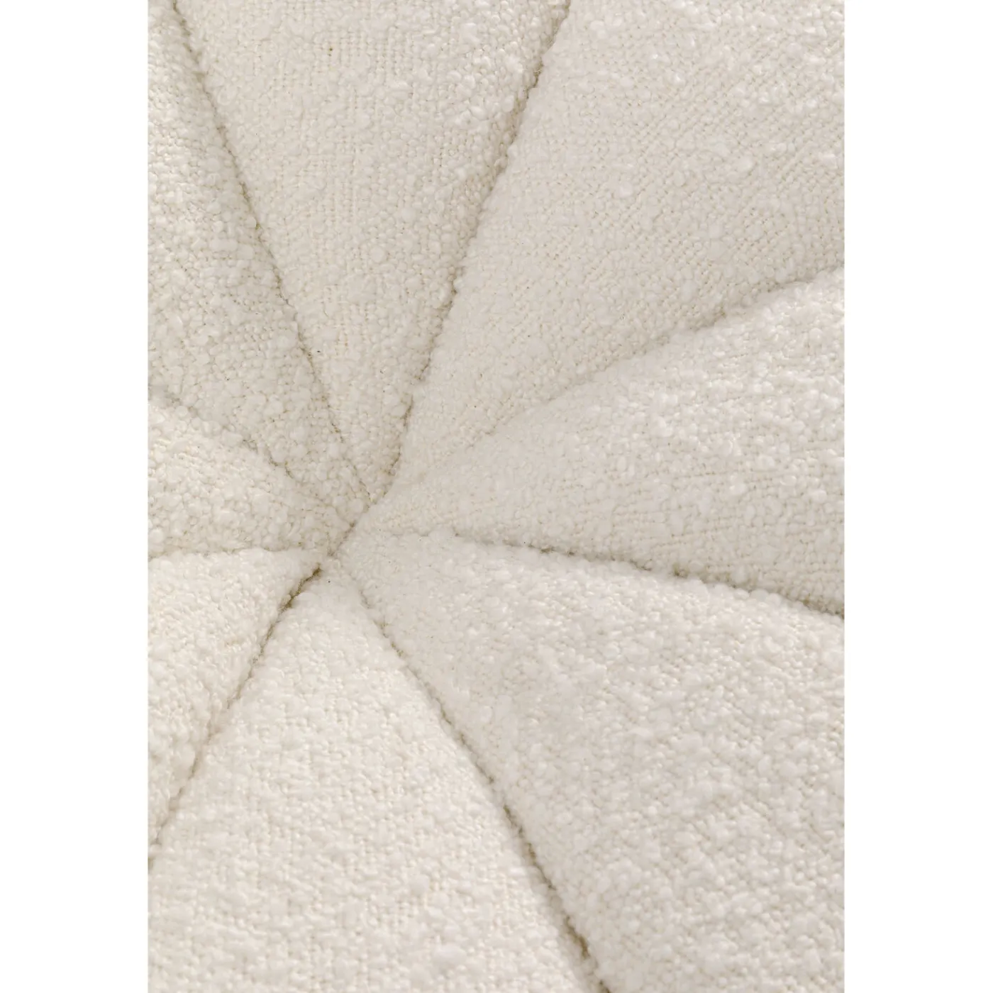 KARE Design Pouf Peppo Lounge Blanc O76Cm