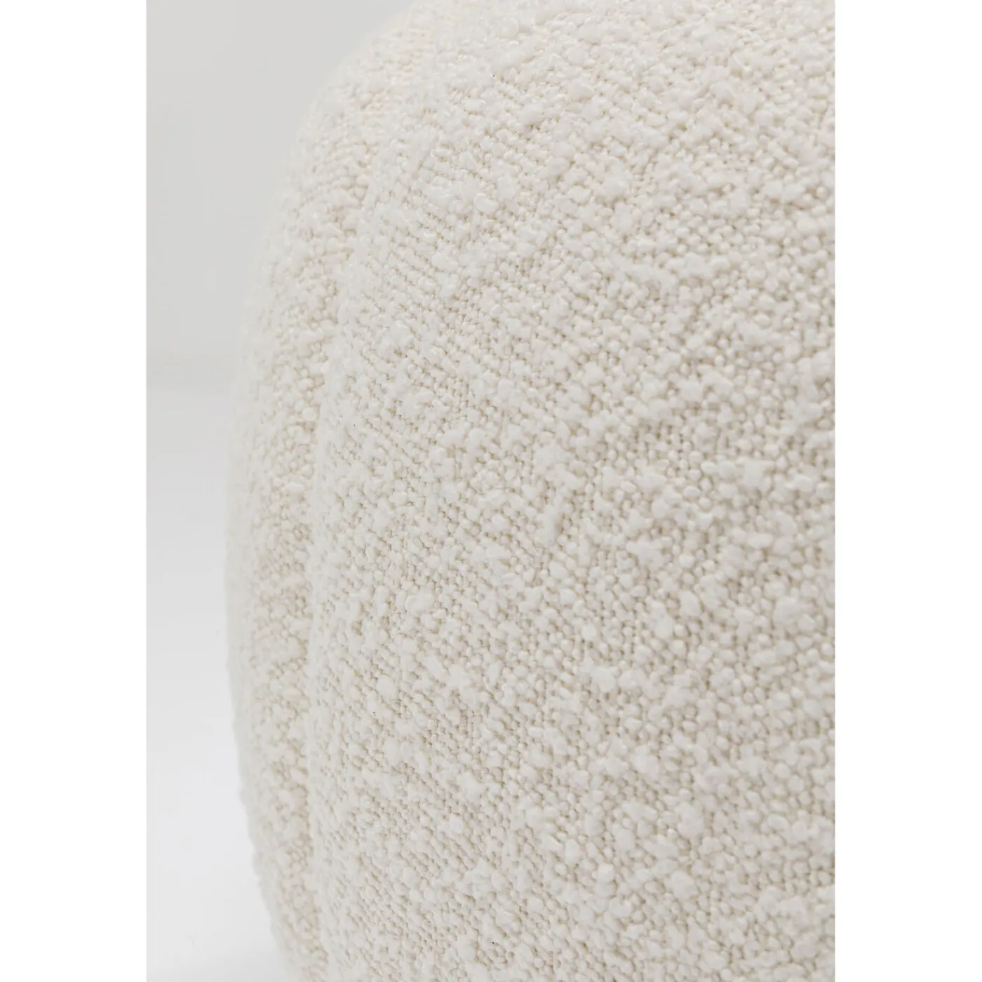 KARE Design Pouf Peppo Lounge Blanc O76Cm