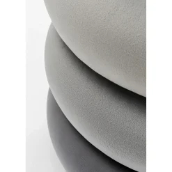 KARE Design Pouf Sandwich Gris O45Cm