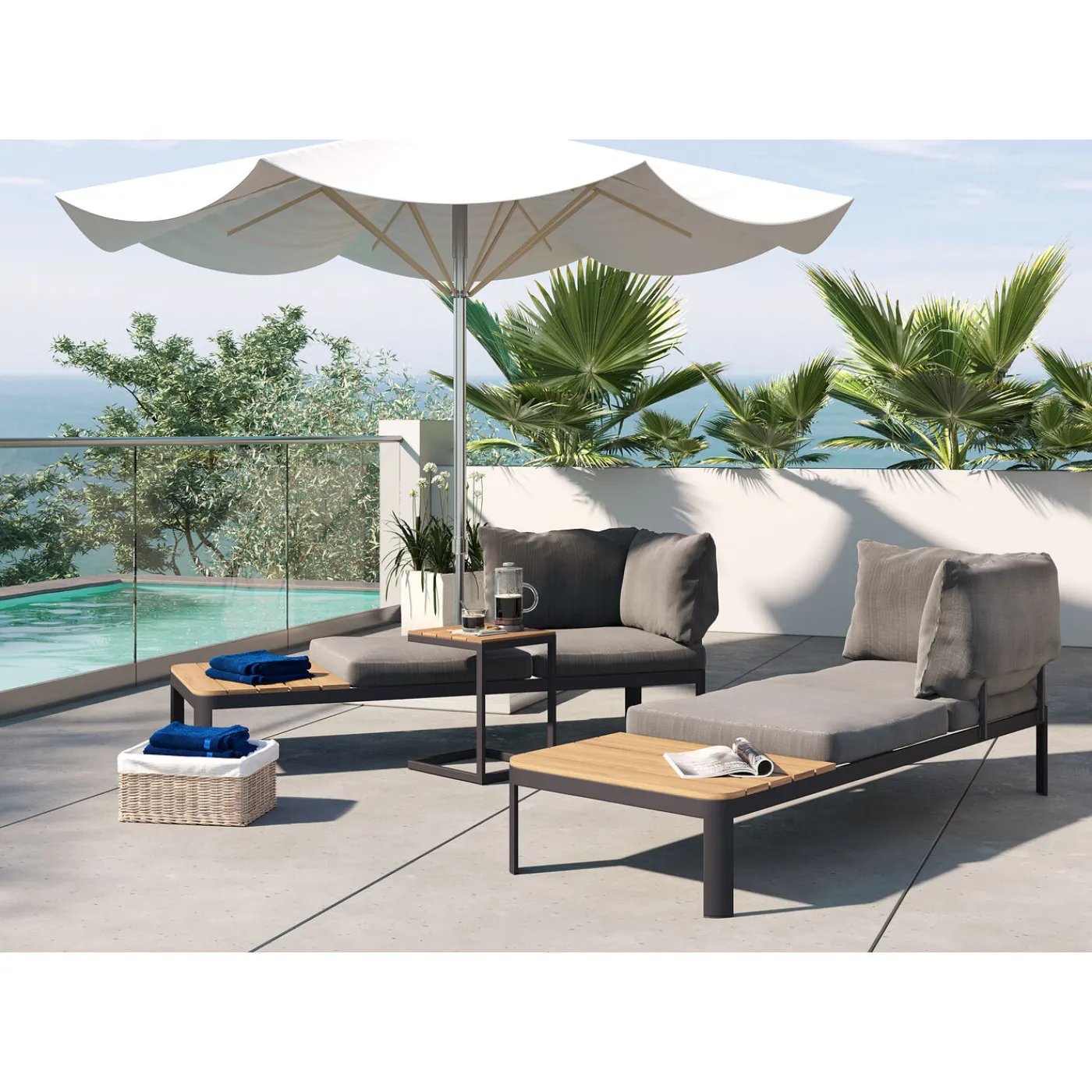 KARE Design Recamiere Happy Day Droite