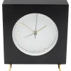 KARE Design Reveil Kian Noir 12X13Cm
