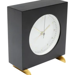 KARE Design Reveil Kian Noir 12X13Cm