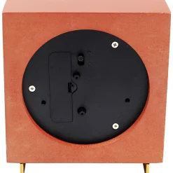 KARE Design Reveil Kian Rouge 12X13Cm