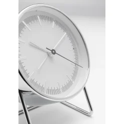 KARE Design Reveil Levin Argente 10X12Cm