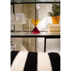 KARE Design Sablier Timer Rouge-Orange 18Cm